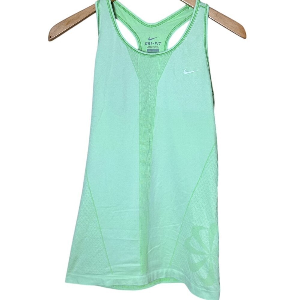Nike Women’s Mint Green Dri-FIT Racerback Tank